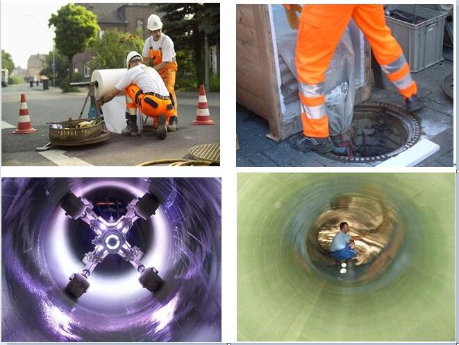 王屋镇管道光固化修复