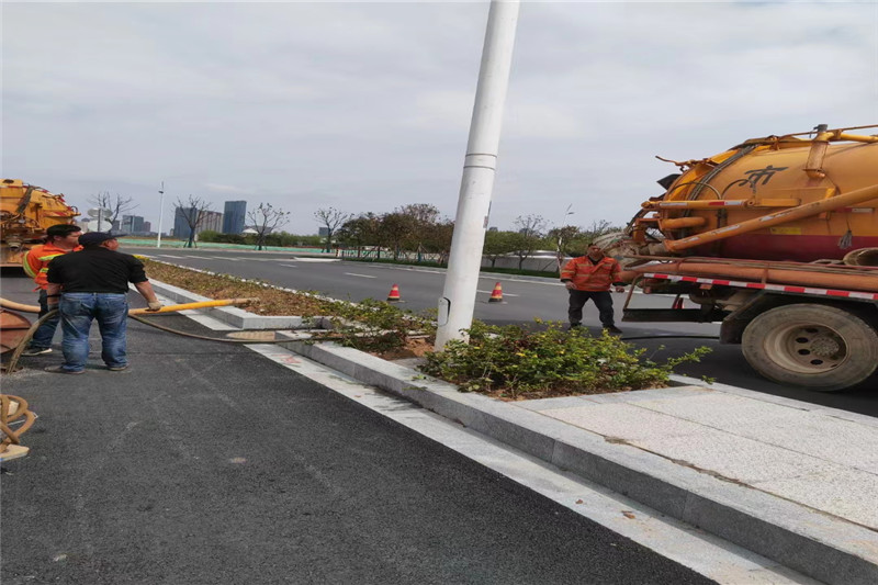 王屋镇雨水管道清淤-污水管道清洗