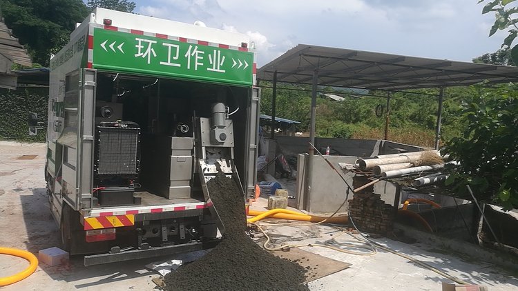 王屋镇污泥干湿分离技术